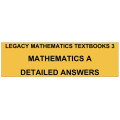 Legacy Mathematics A - Detailed Answers